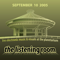 Flyer: The Listening Room 2005